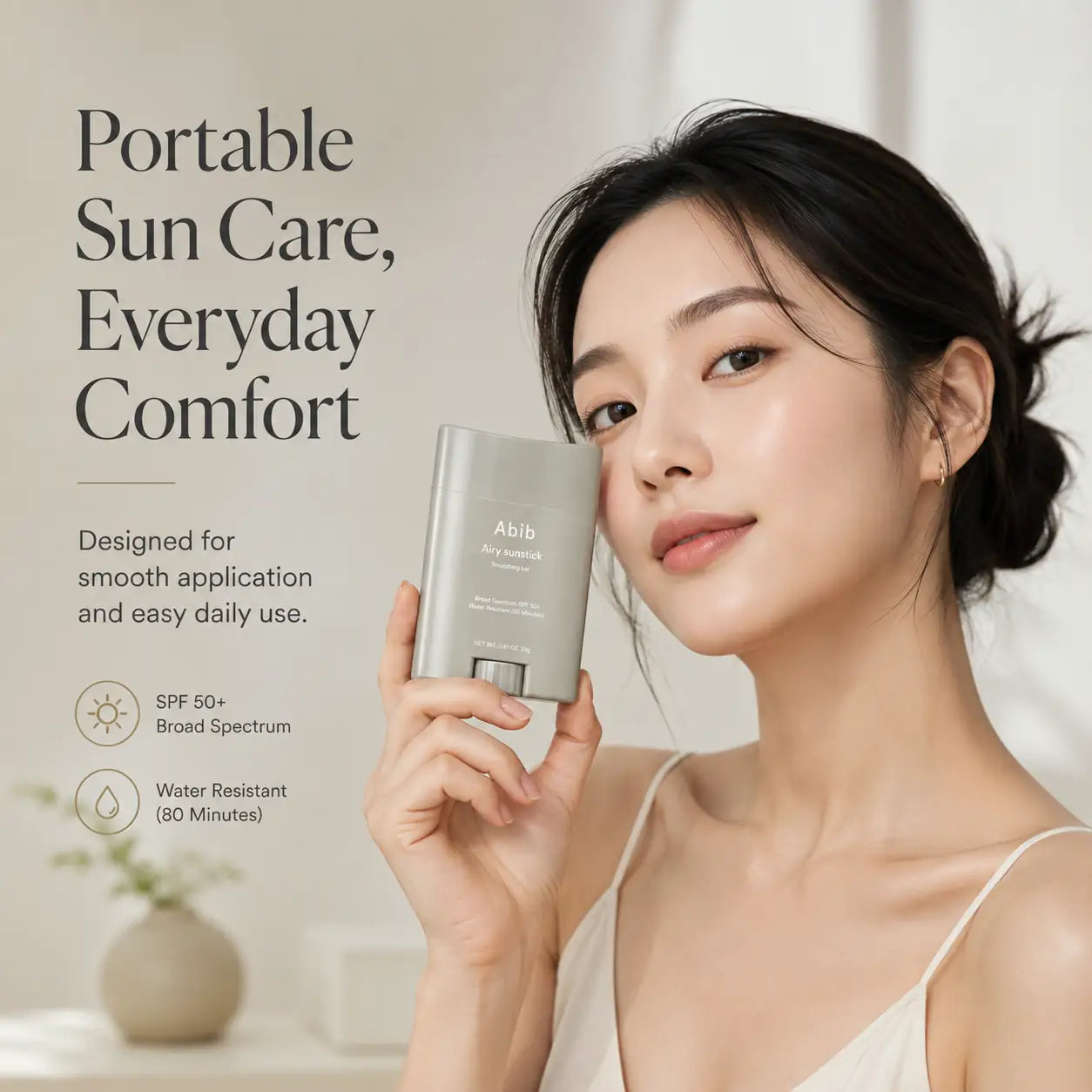 Abib Airy Sunstick Smoothing Bar SPF50+ PA++++ 23g