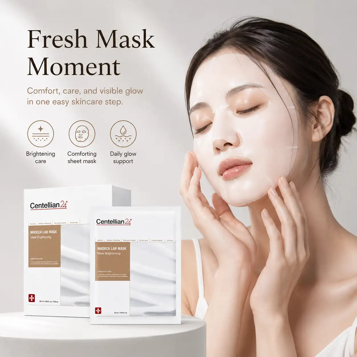 Centellian24 Madeca Lab Mask Mela Brightening 25ml 20pcs