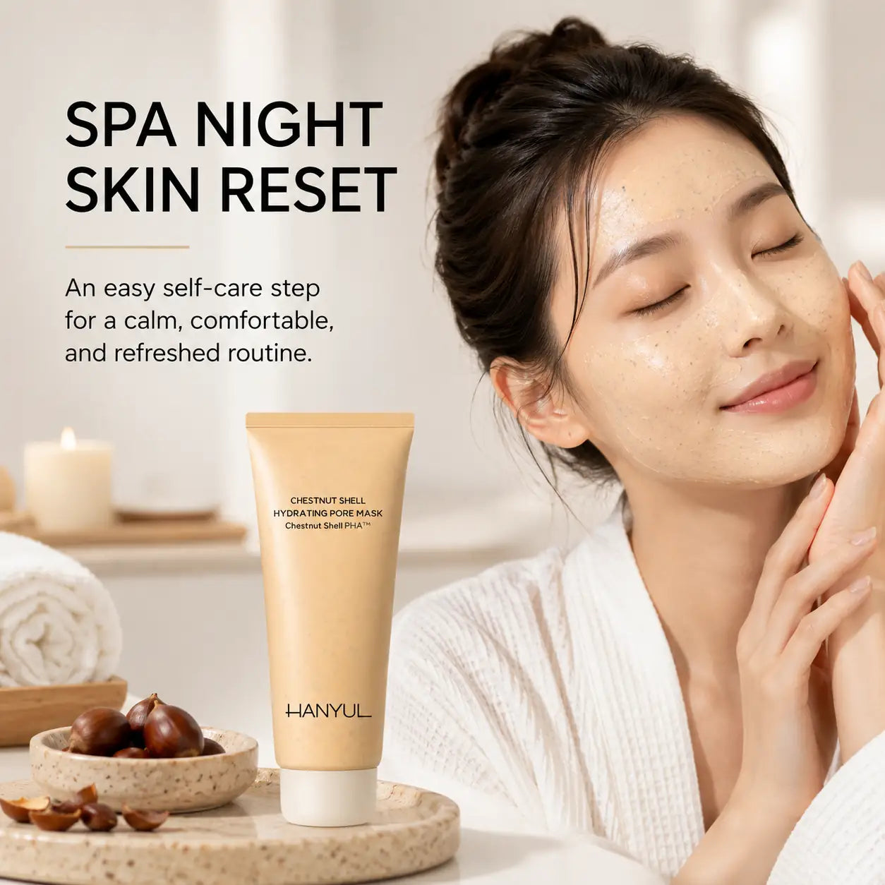HANYUL Chestnut Shell Hydrating Pore Mask 100ml