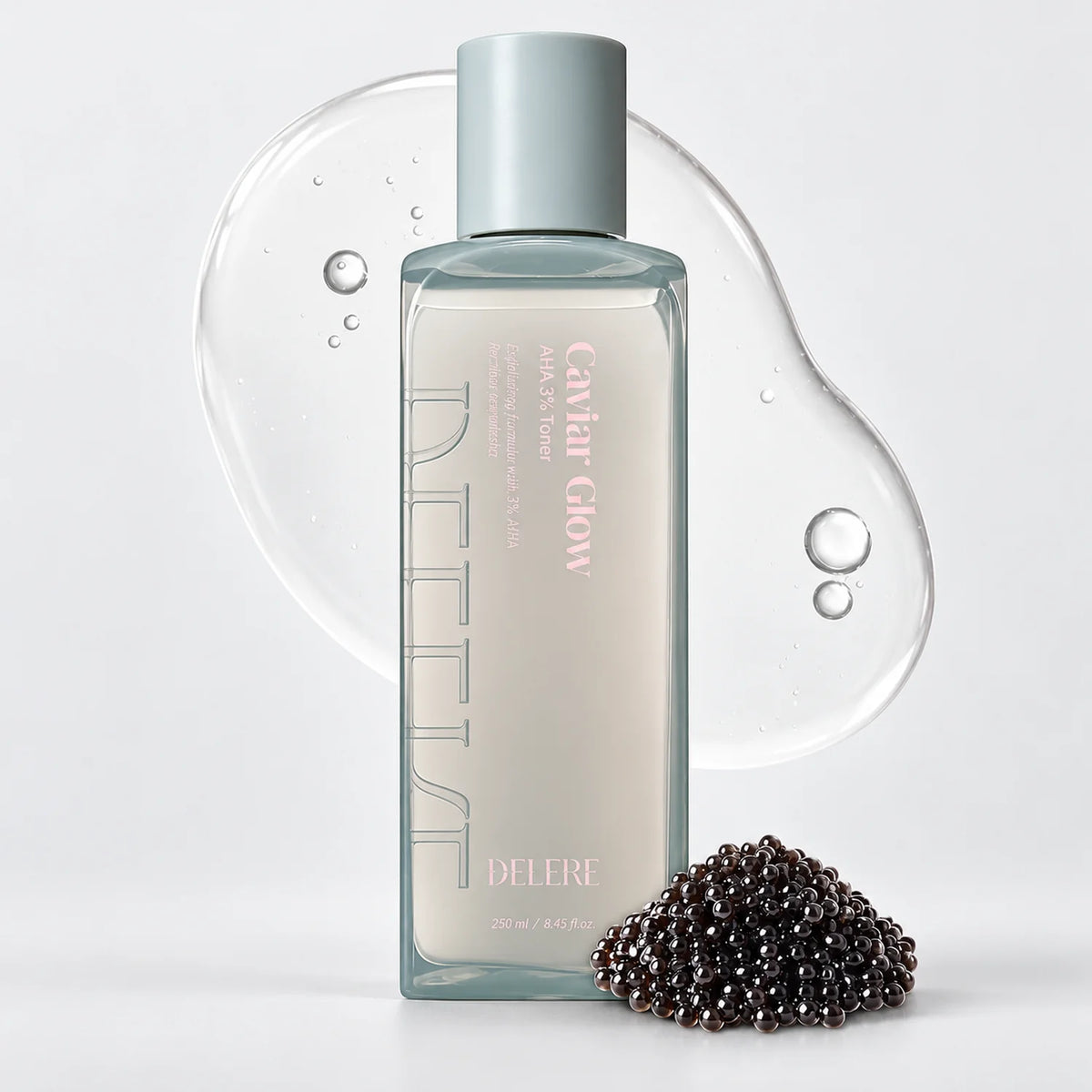 DELERE Caviar Glow AHA 3% Toner 250ml