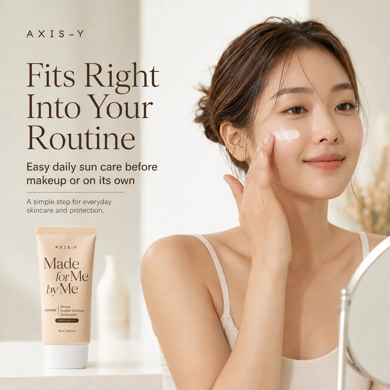 AXIS-Y Biome Double Defense Sunscreen 50ml