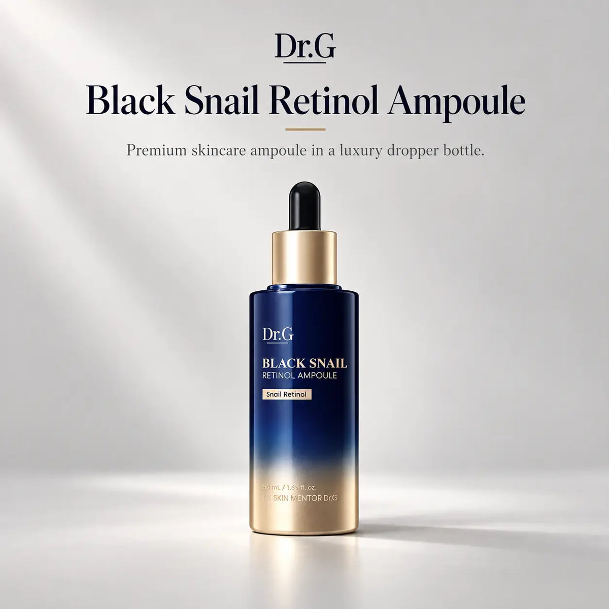 Dr.G Black Snail Retinol Ampoule Nail Polish Nail Color 50ml