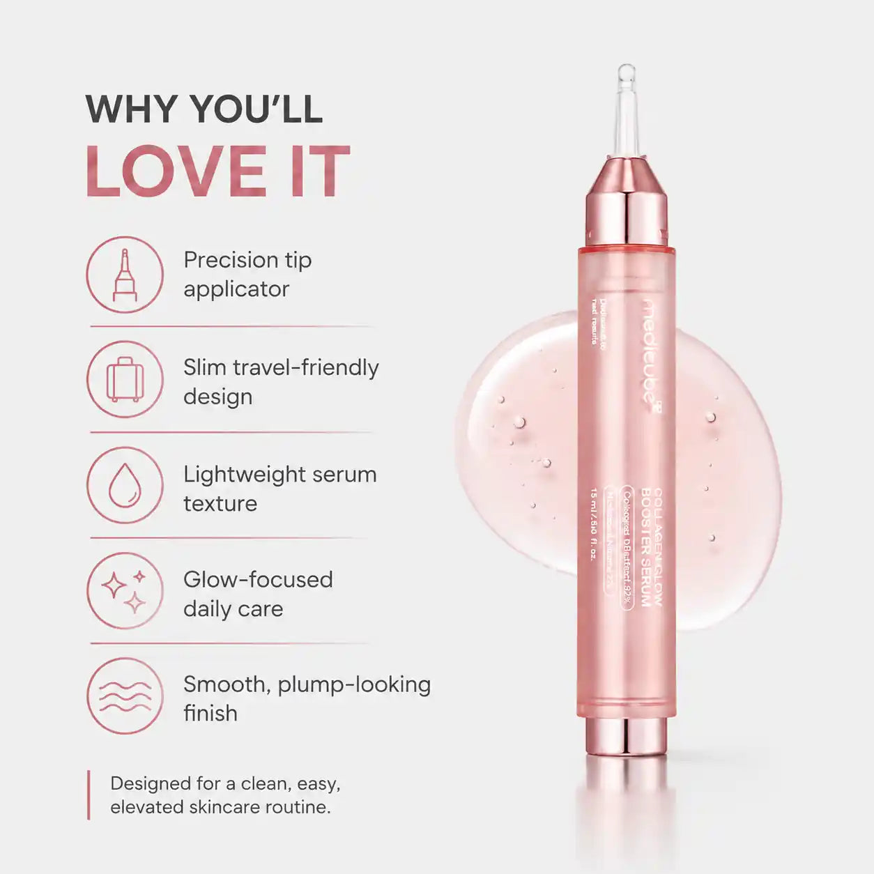 Medicube Collagen Glow Booster Serum 15ml