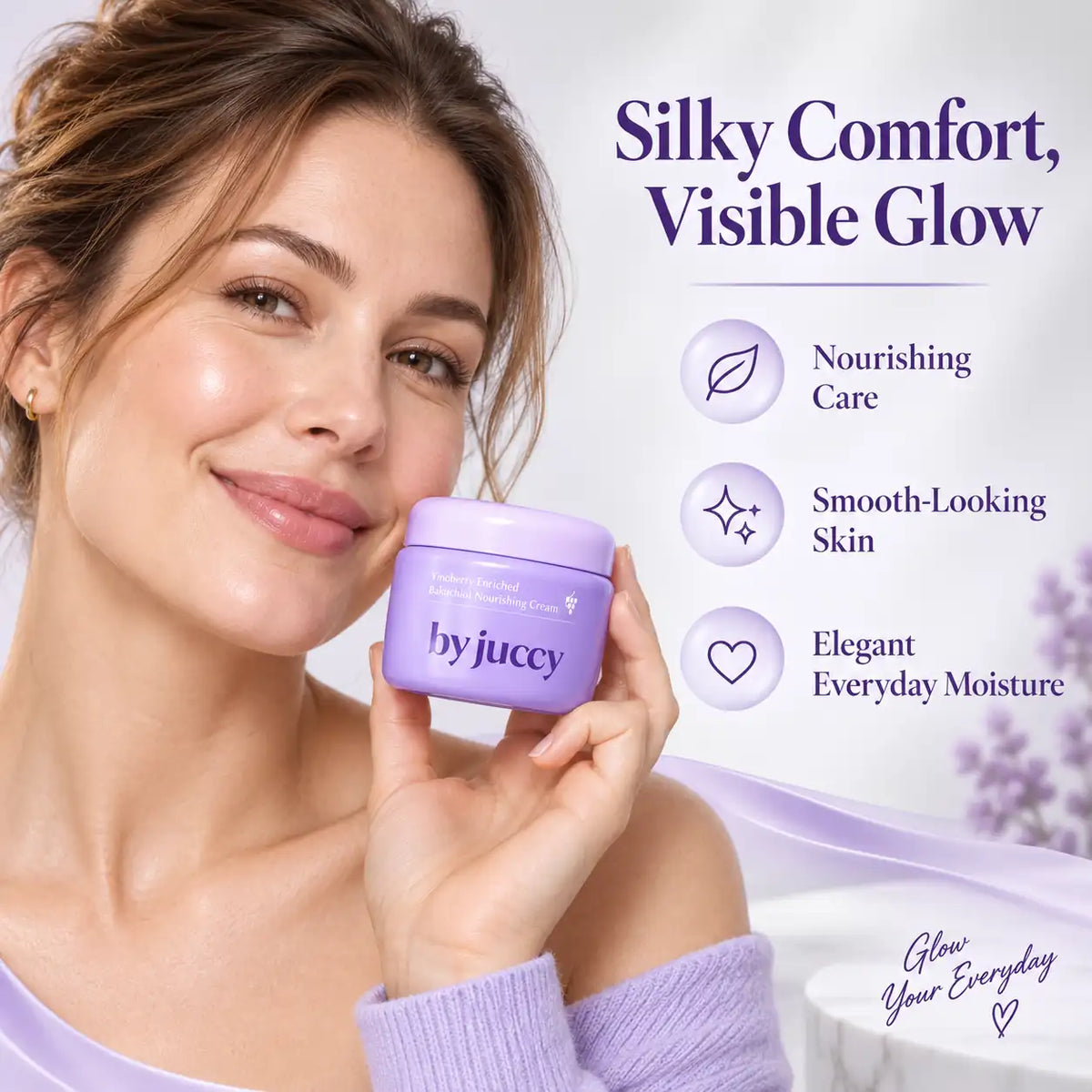 By Juccy Vinoberry Enriched Bakuchiol Nourishing Cream 55ml