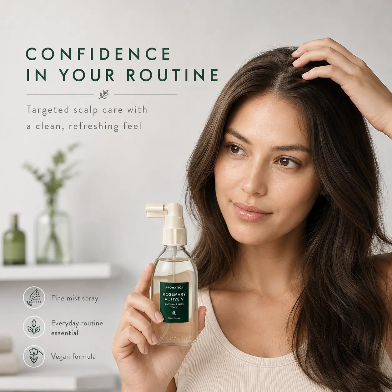 AROMATICA Rosemary Active V Anti Hair Loss Tonic 100ml
