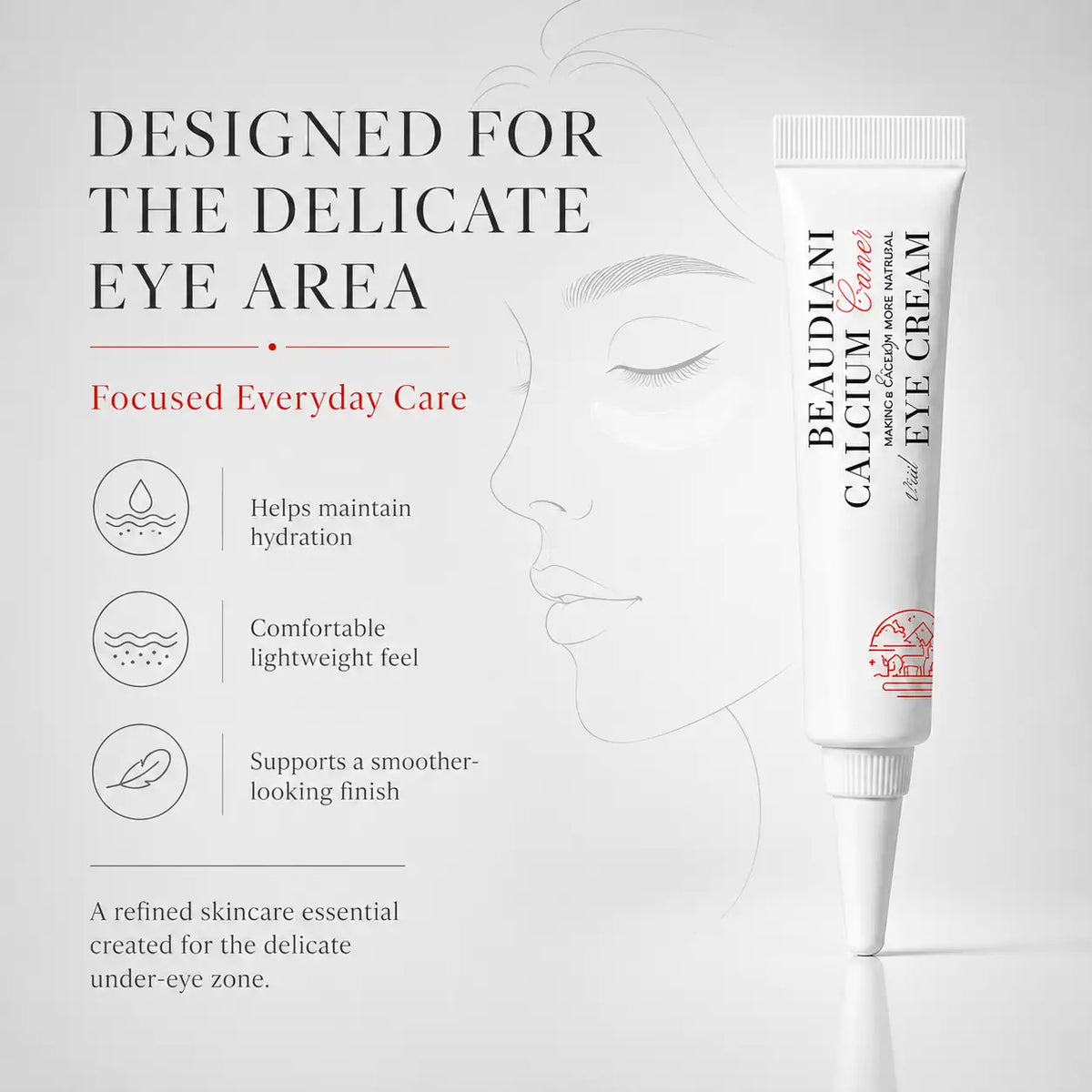BEAUDIANI Calcium Cover Eye Cream 15ml