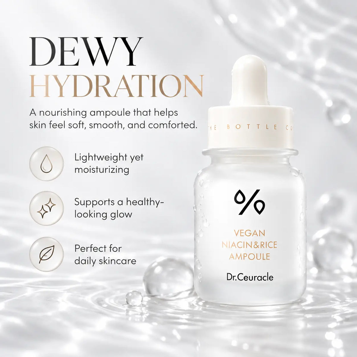 Dr. Ceuracle Vegan Niacin&rice Ampoule 30ml
