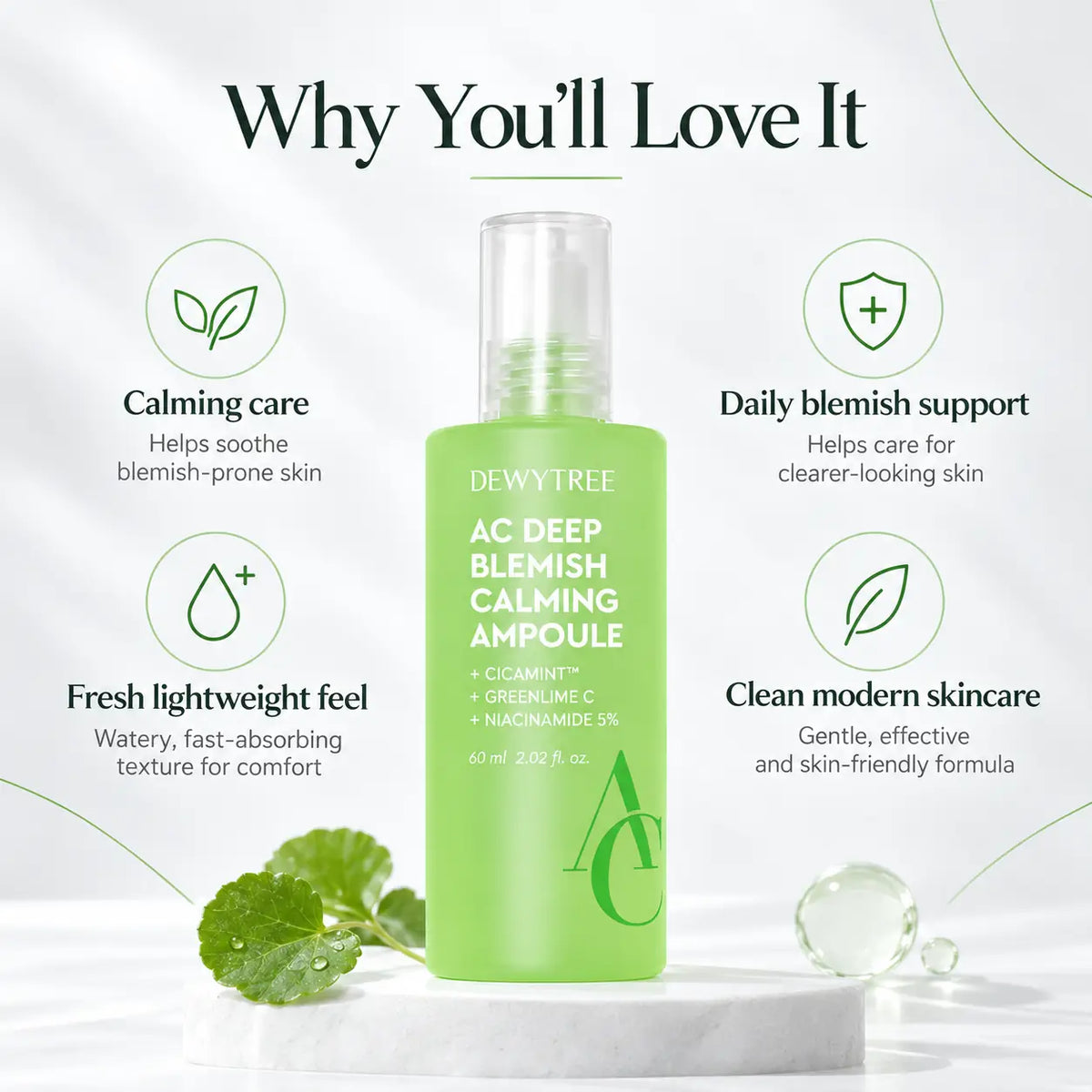 DEWYTREE AC Deep Blemish Calming Ampoule 60ml
