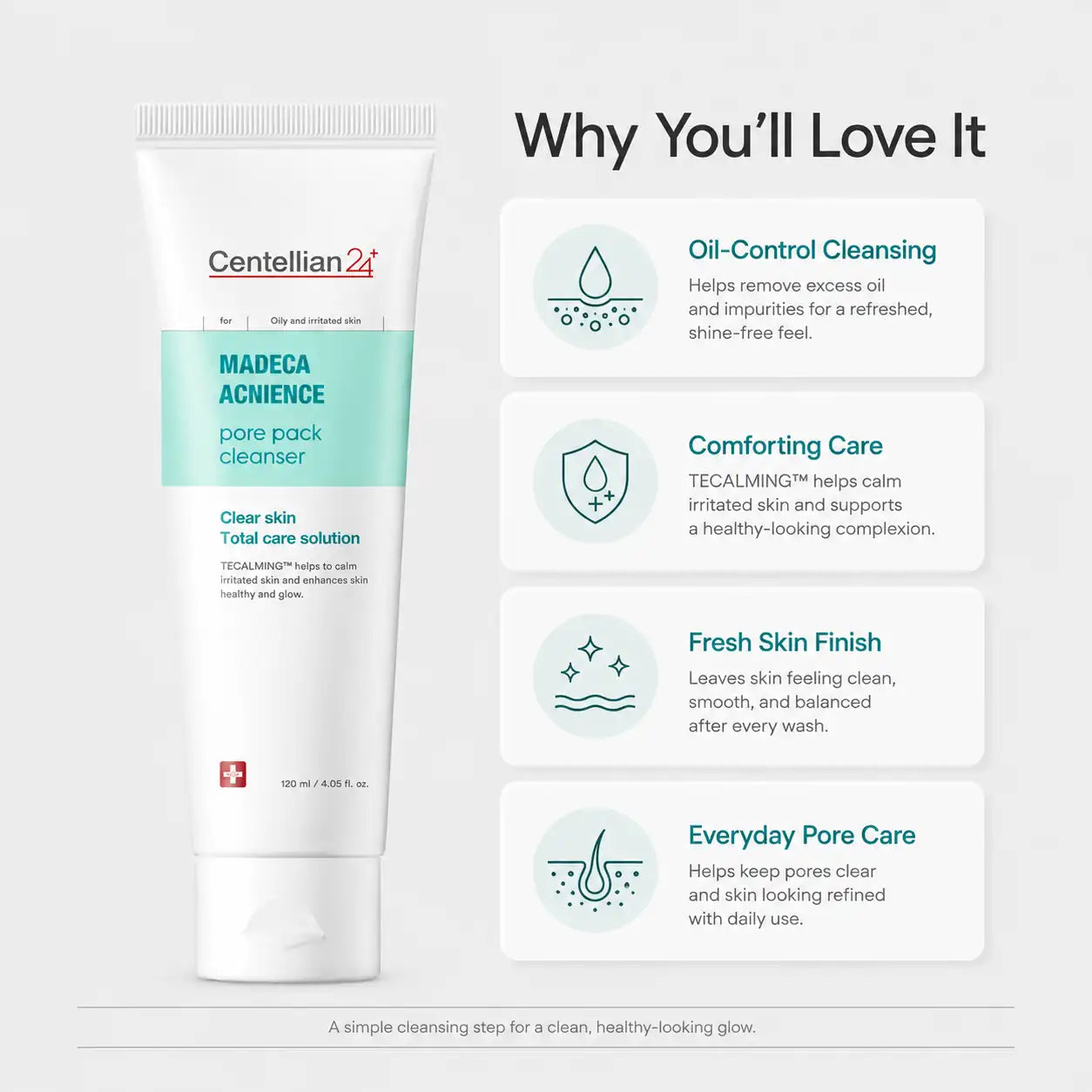Centellian24 Madeca Acnience Pore Pack Cleanser 120ml