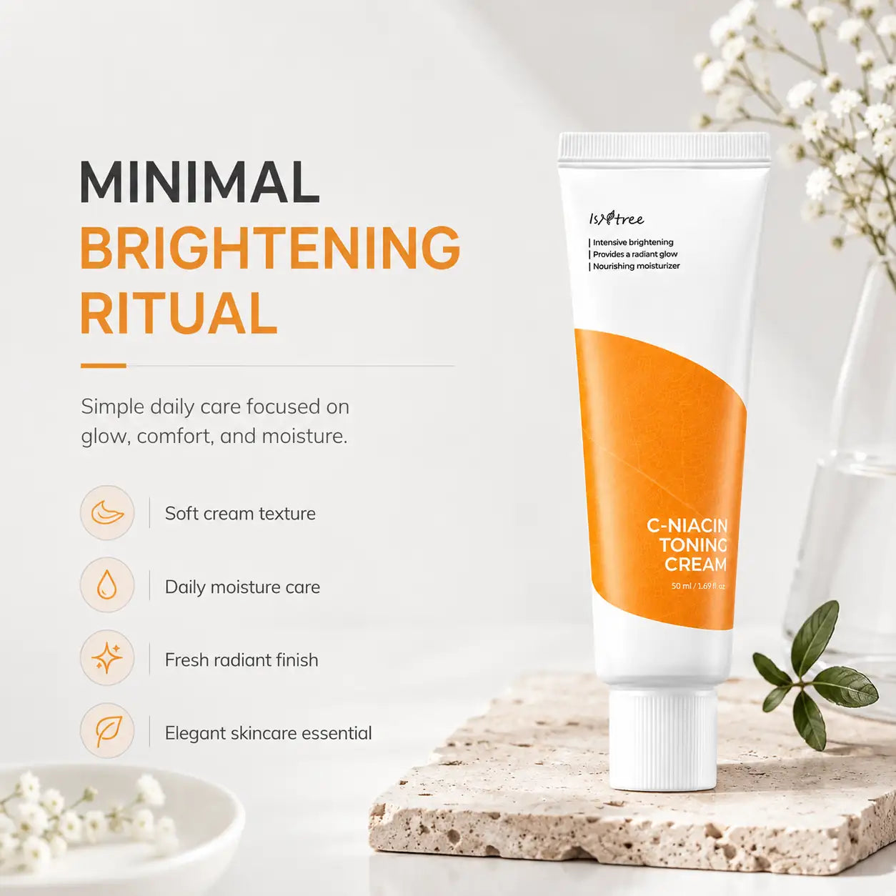 Isntree C Niacin Toning Cream 50ml