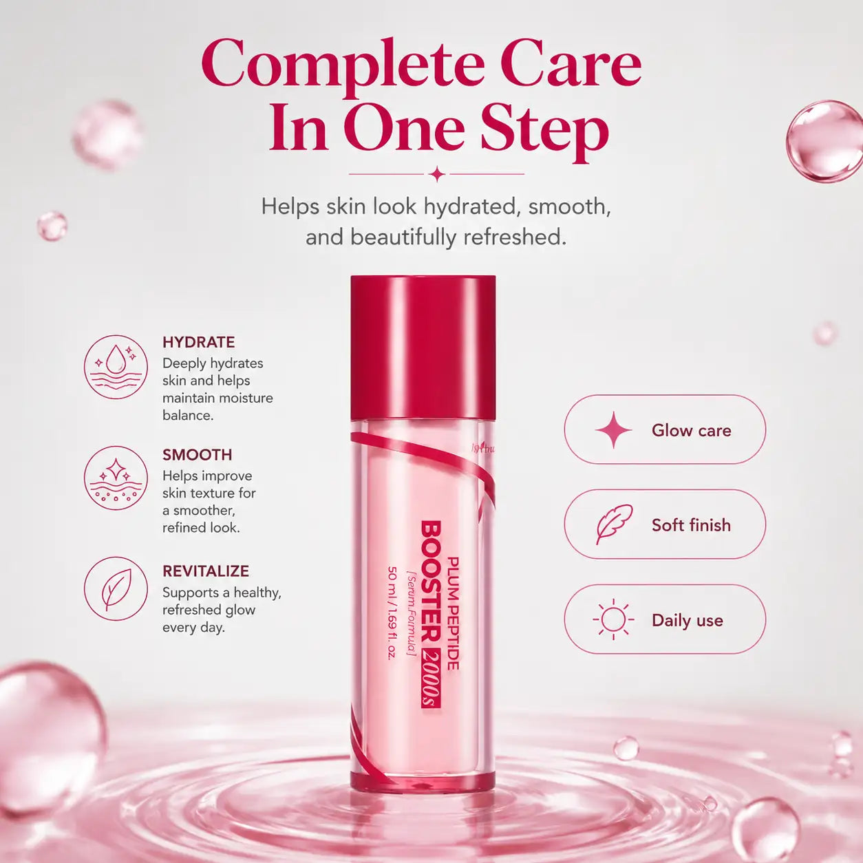 Isntree Plum Peptide Booster 2000S 50ml