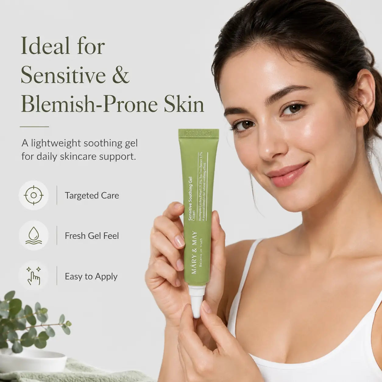 Mary&May Sensitive Soothing Gel Cream Miniature 12g