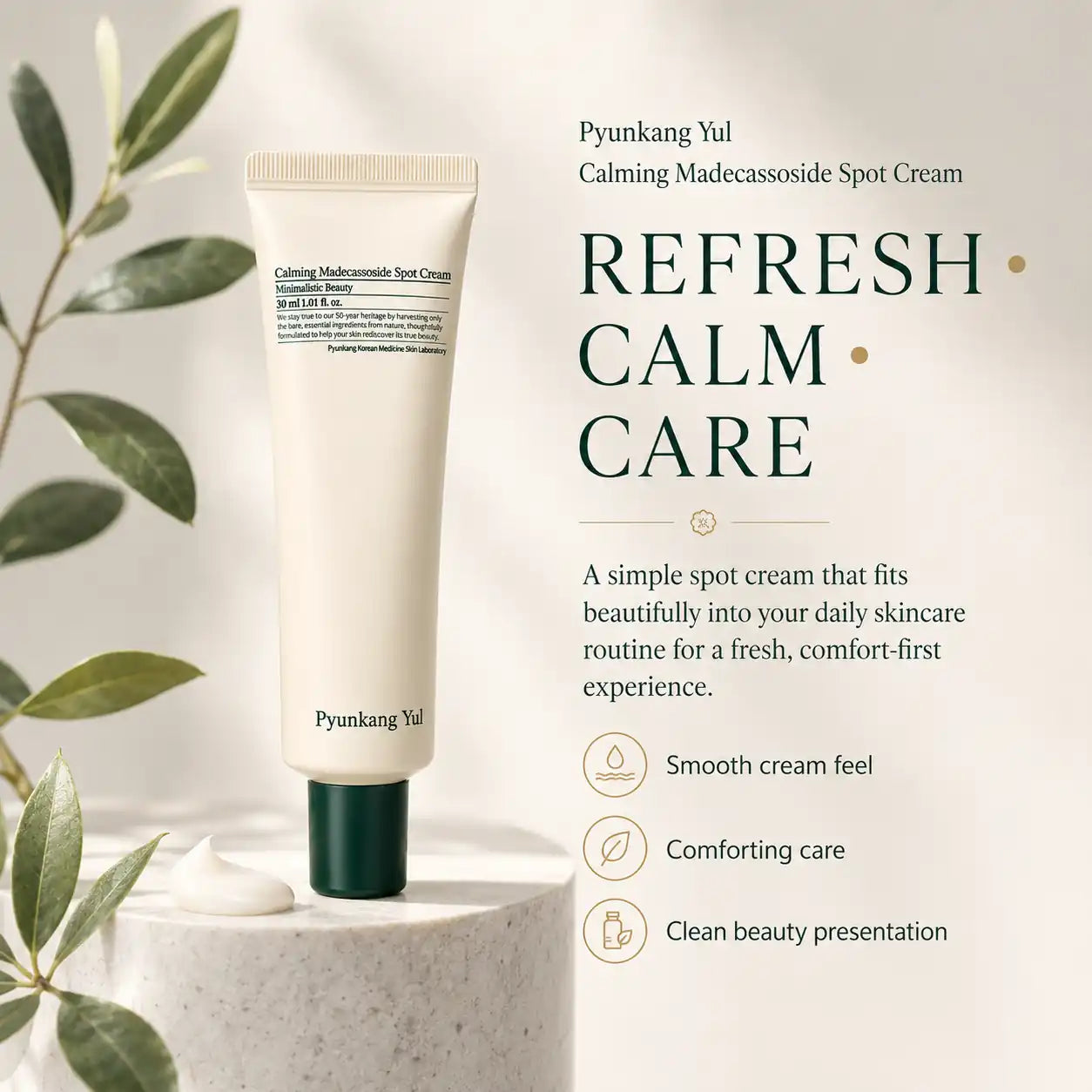 Pyunkang Yul Calming Madecasoside Spot Cream 30ml