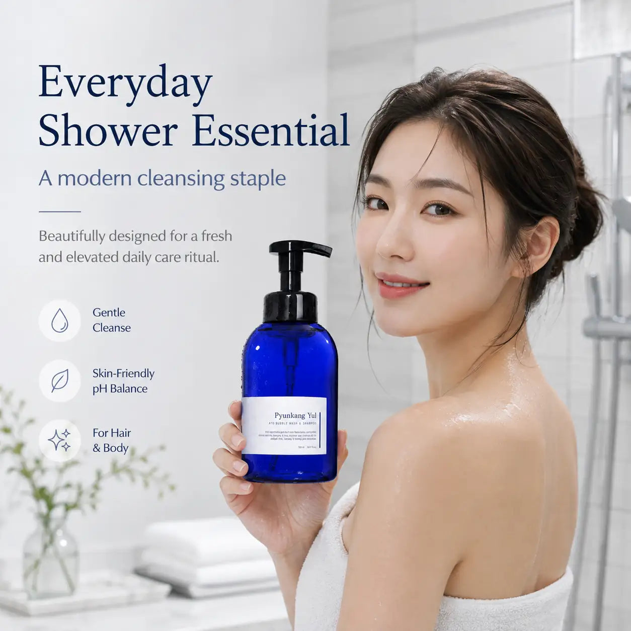 Pyunkang Yul Ato Bubble Wash & Shampoo 500ml