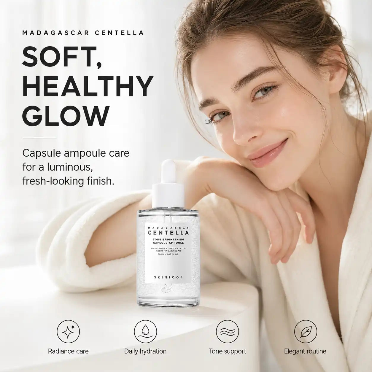 SKIN1004 Madagascar Centella Tone Brightening Capsule Ampoule 50ml