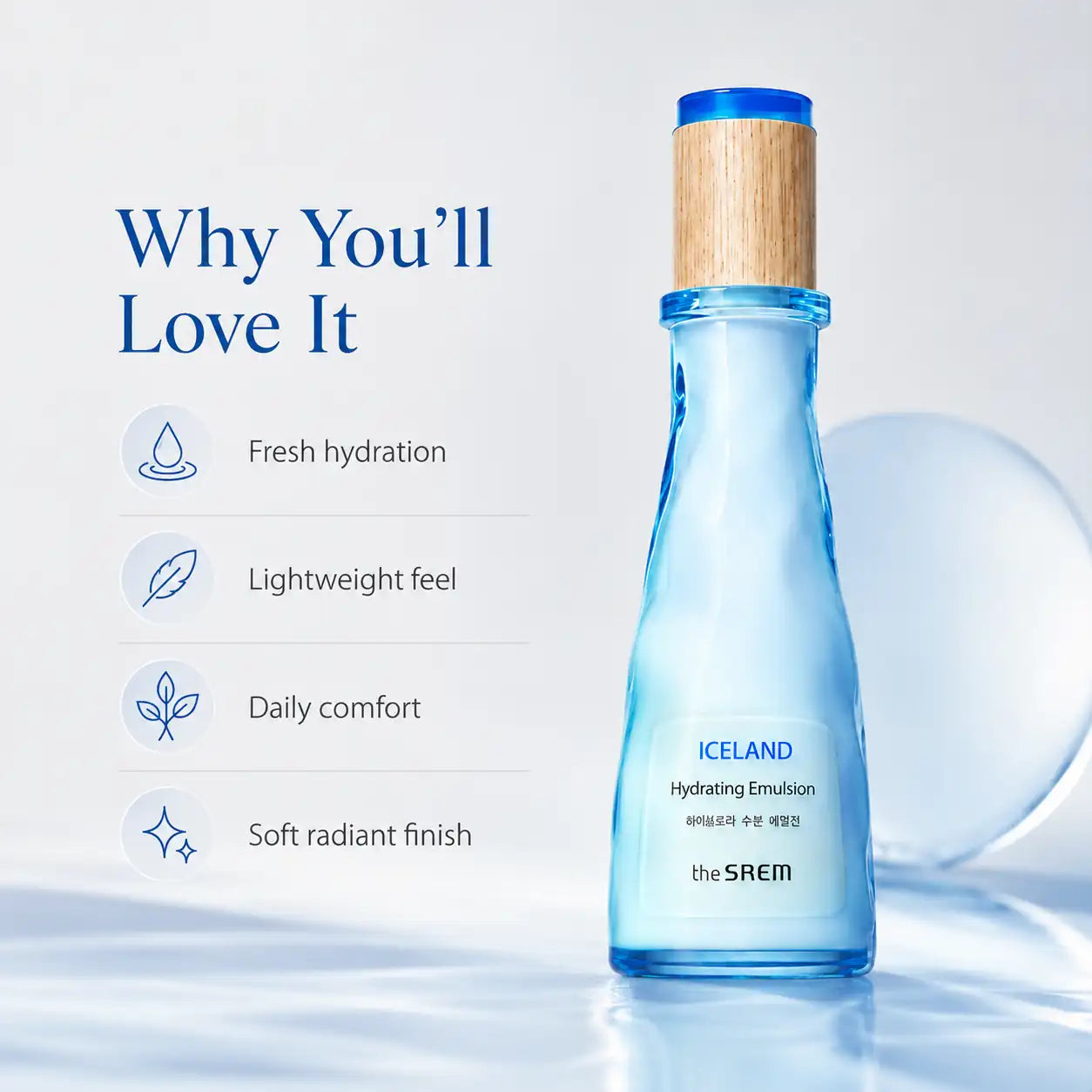 The Saem Iceland Hydrating Emulsion 140ml