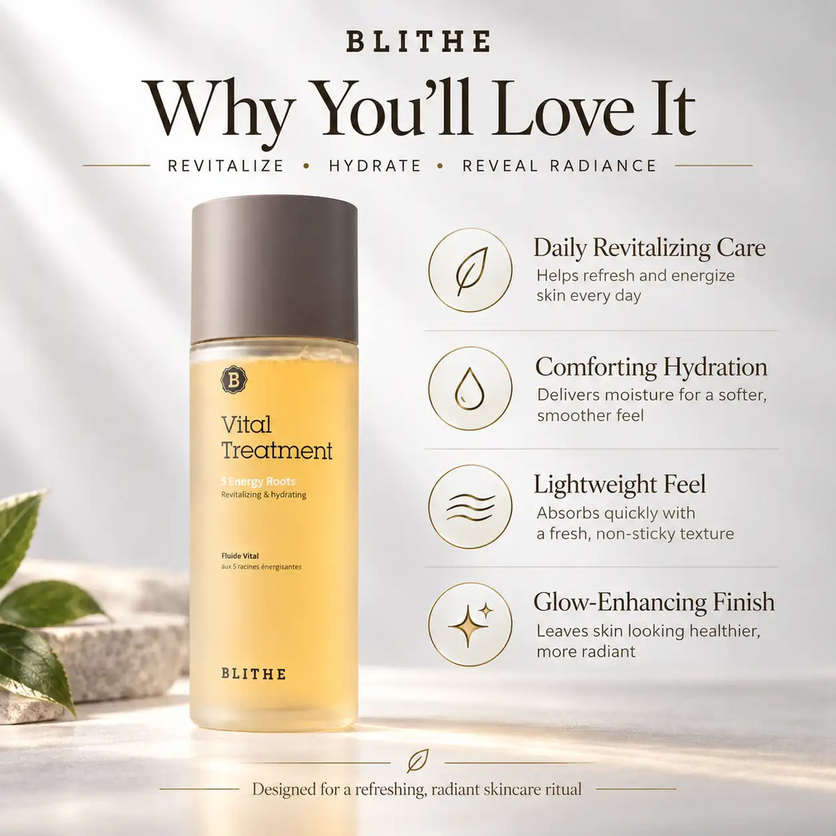 BLITHE Vital care 5 Energy Roots 150ml