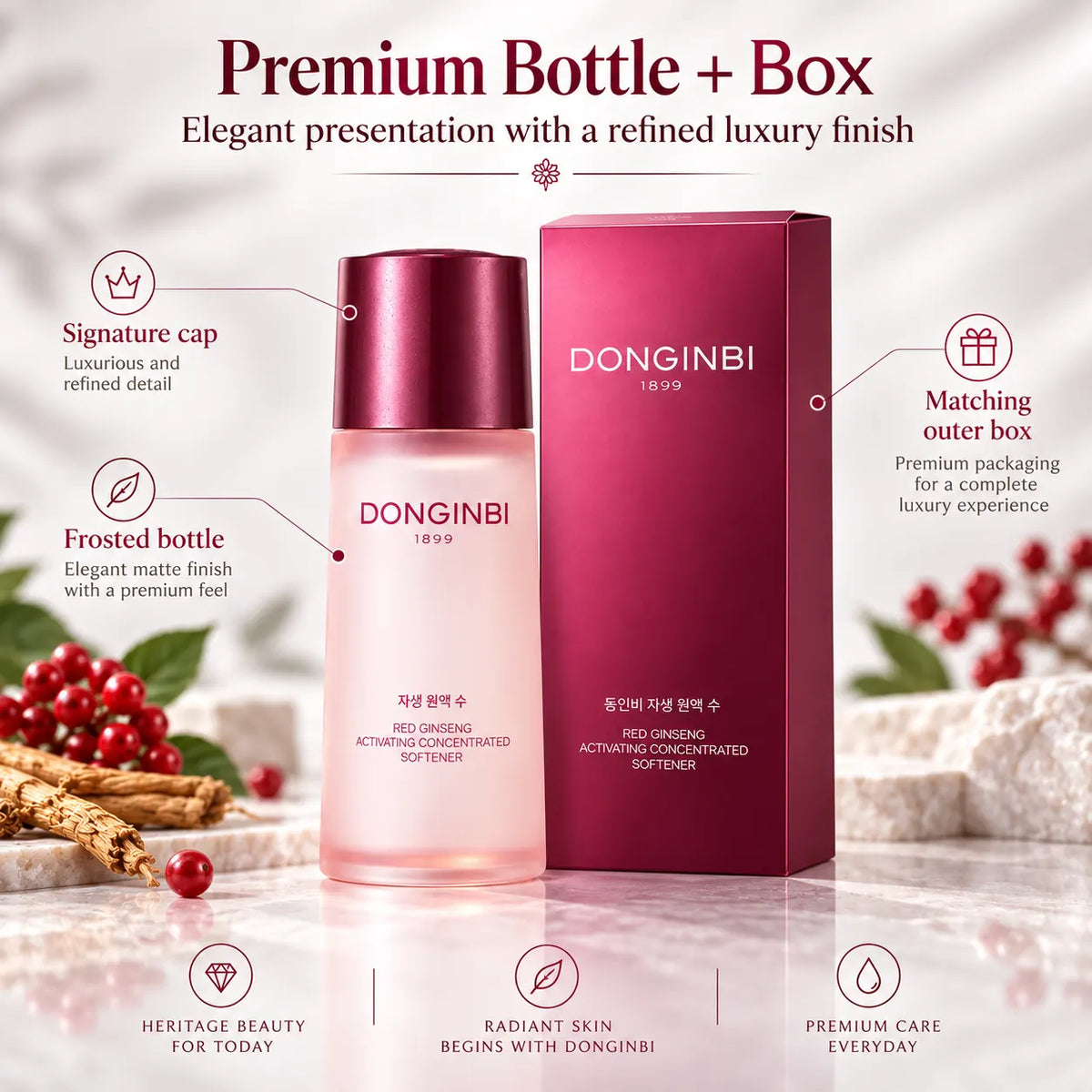 Donginbi Red Ginseng Activating Concentrated Softener 70ml