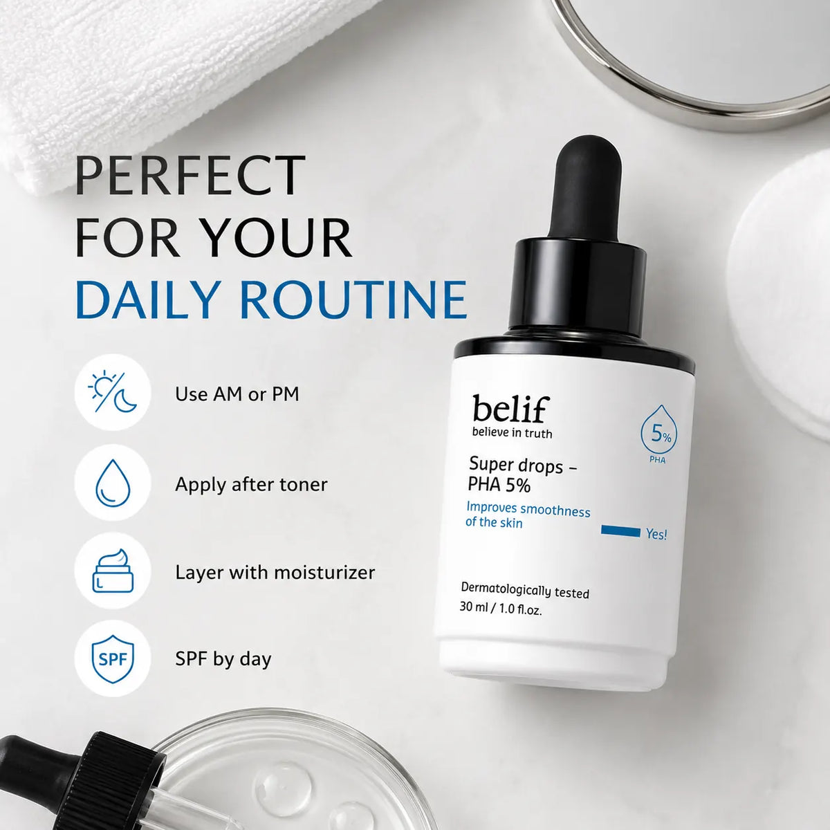 belif Super Drops PHA 5% 30ml