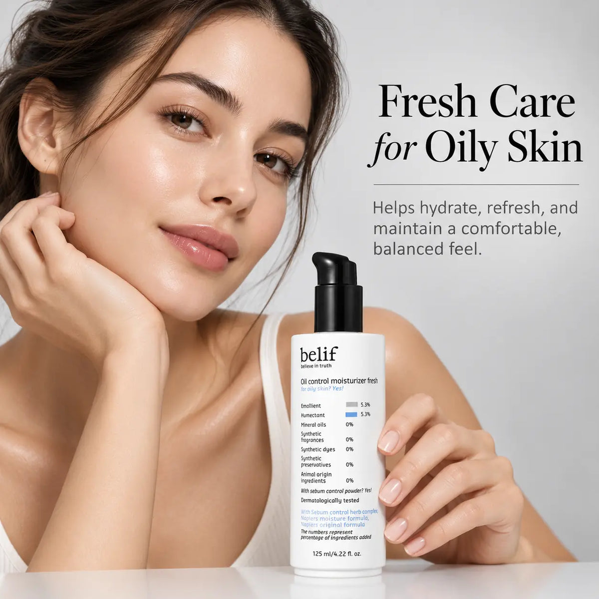 belif Oil Control Moisturizer Fresh 125ml