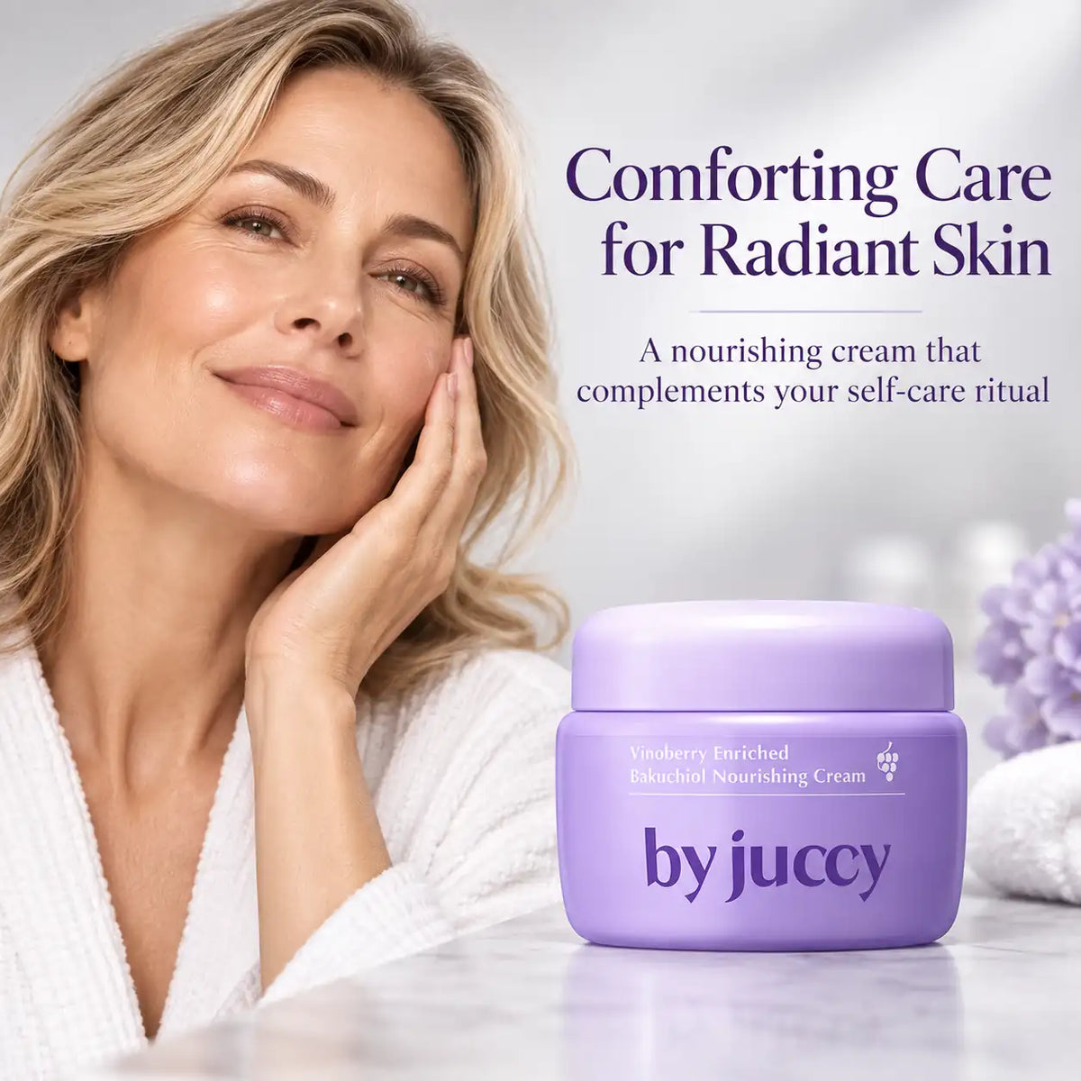 By Juccy Vinoberry Enriched Bakuchiol Nourishing Cream 55ml