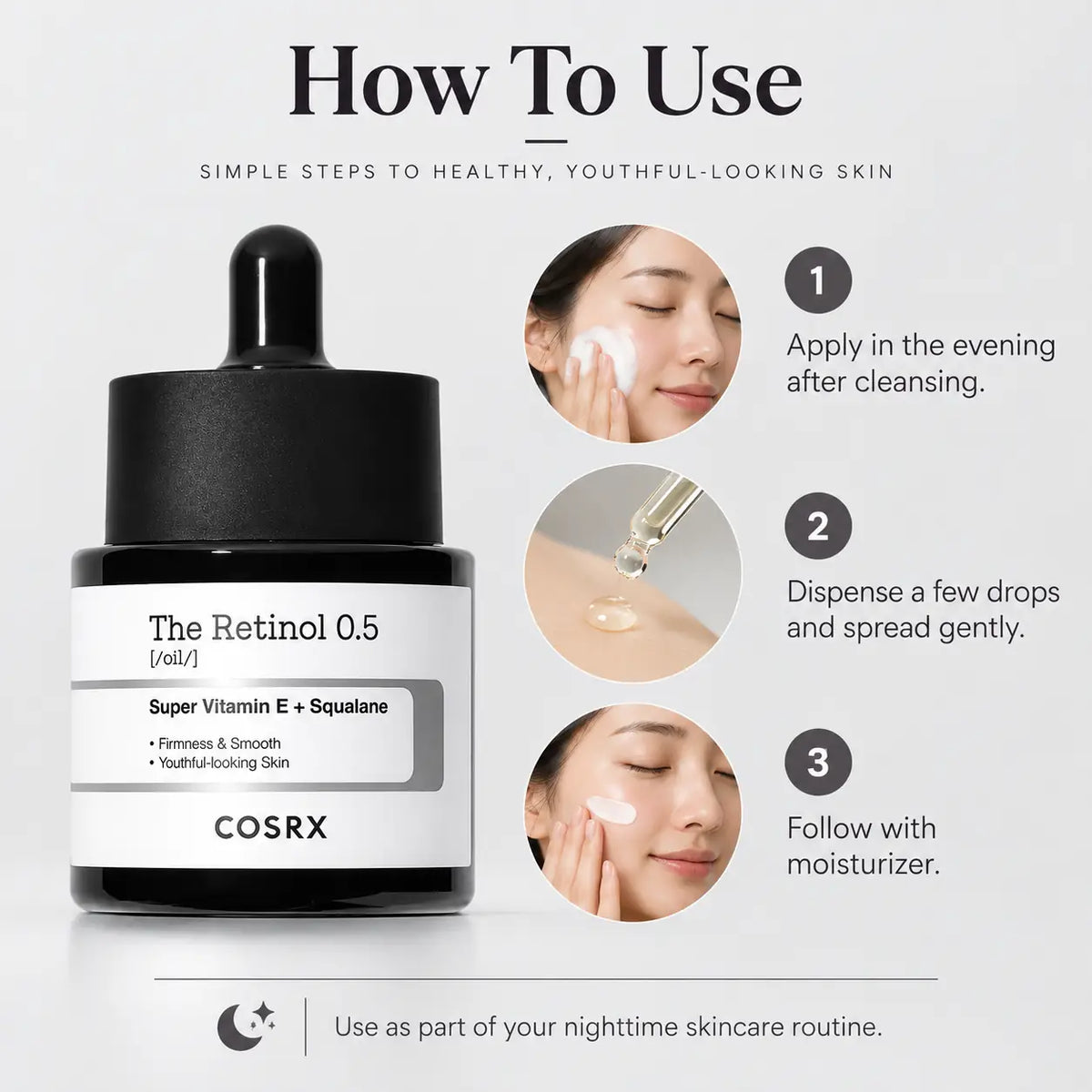 COSRX The Retinol 0.5 Oil 20ml