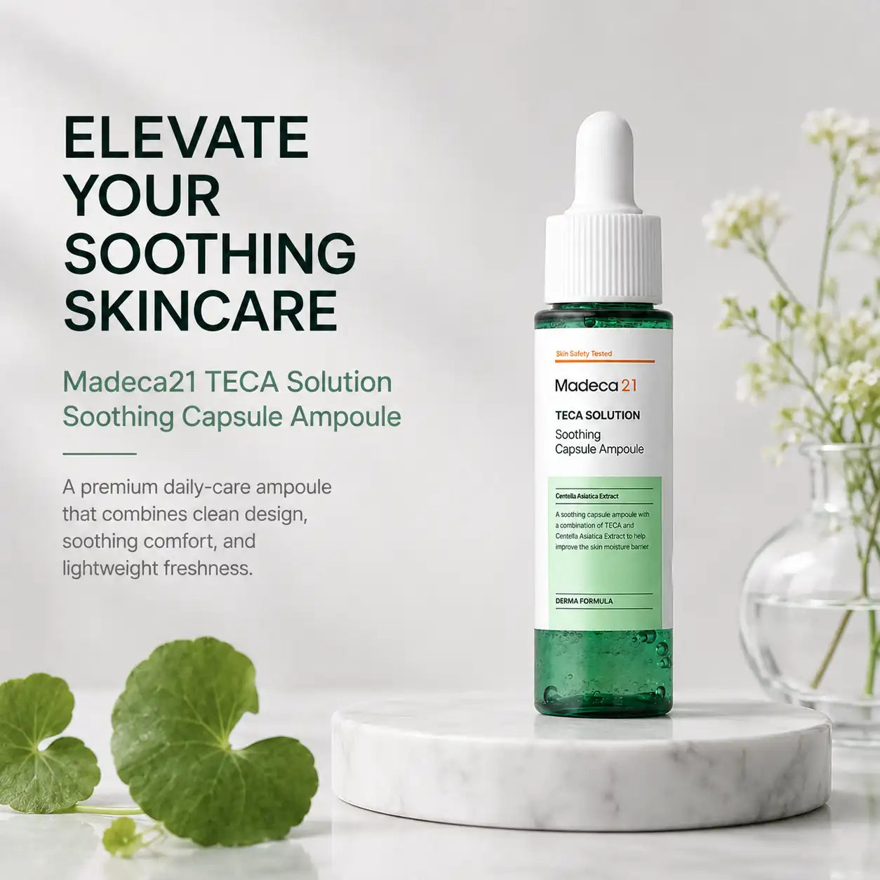 Madeca21 Teca Solution Soothing Capsule Ampoule 30ml