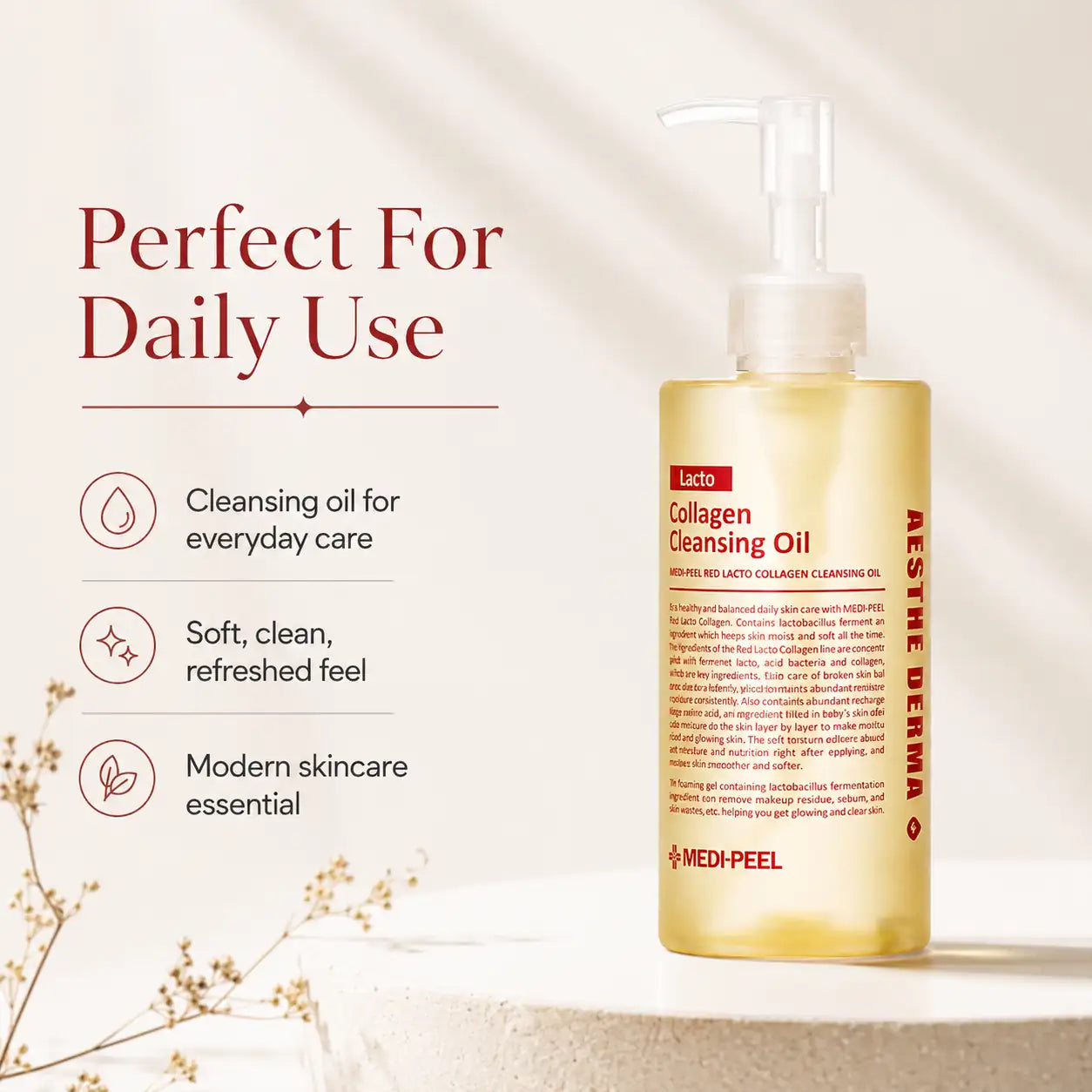 MEDI-PEEL Red Lacto Collagen Cleansing Oil 200ml