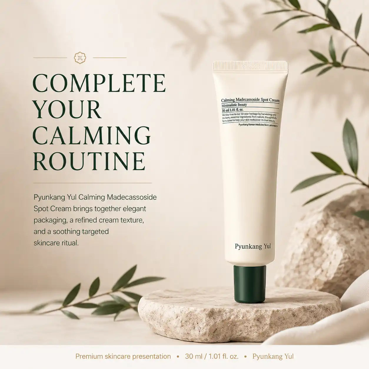 Pyunkang Yul Calming Madecasoside Spot Cream 30ml