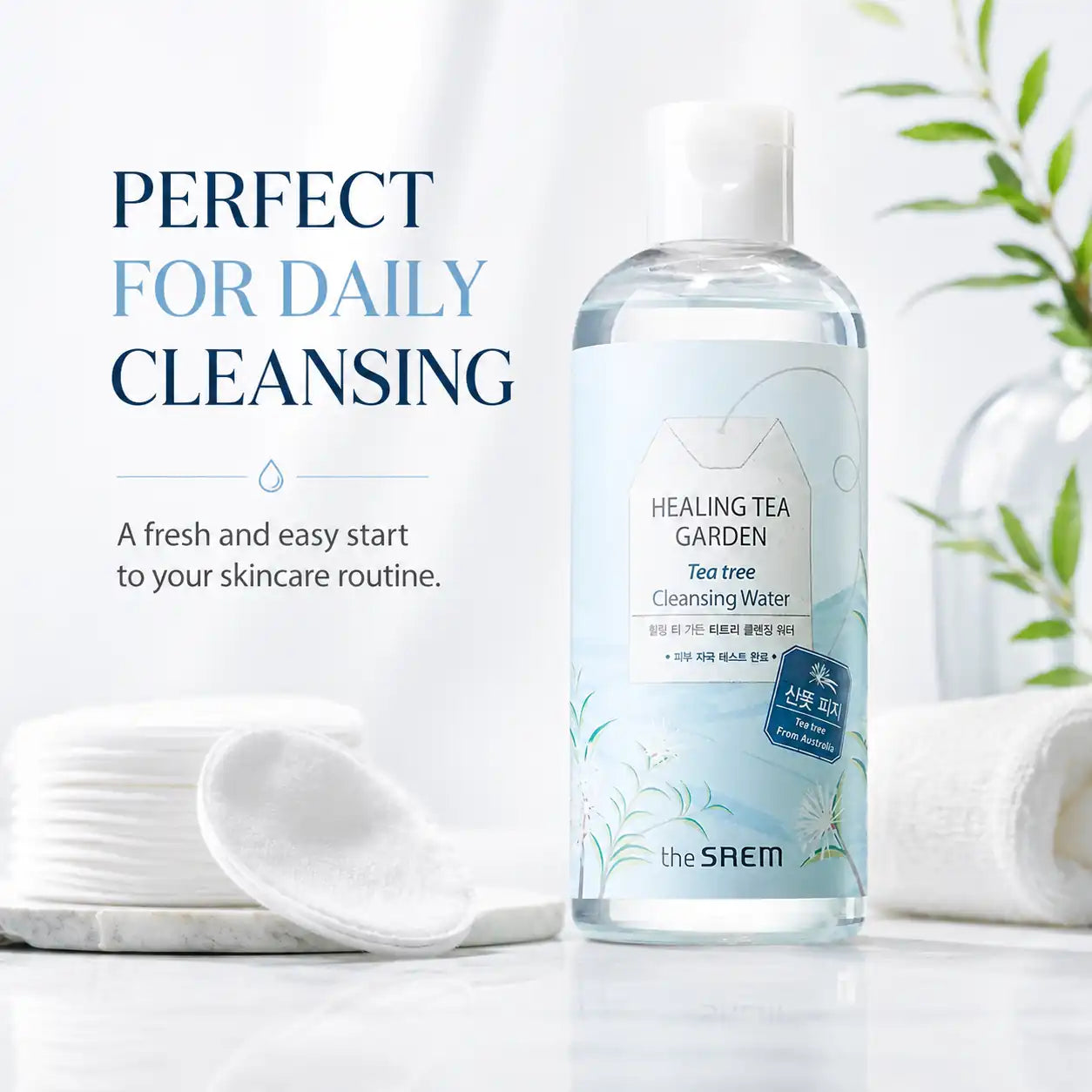 The Saem Healing Tea Garden Tea Tree Cleansing Water 300ml