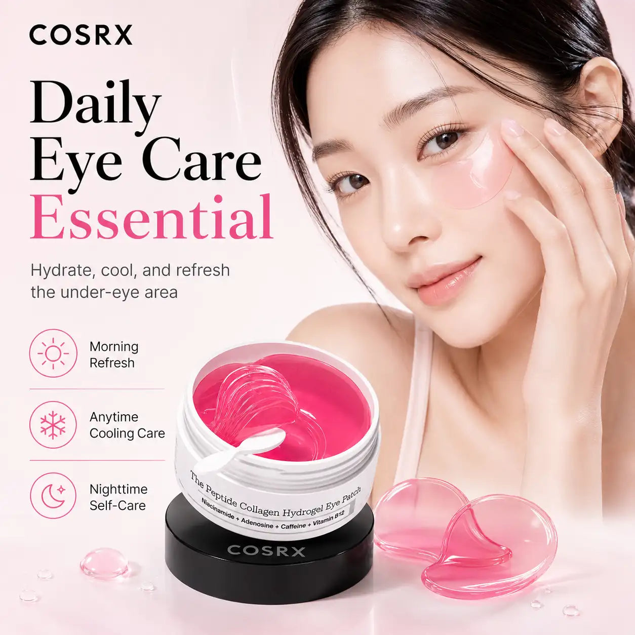 COSRX The Peptide Collagen Hydrogel Eye Patch 60 Patches