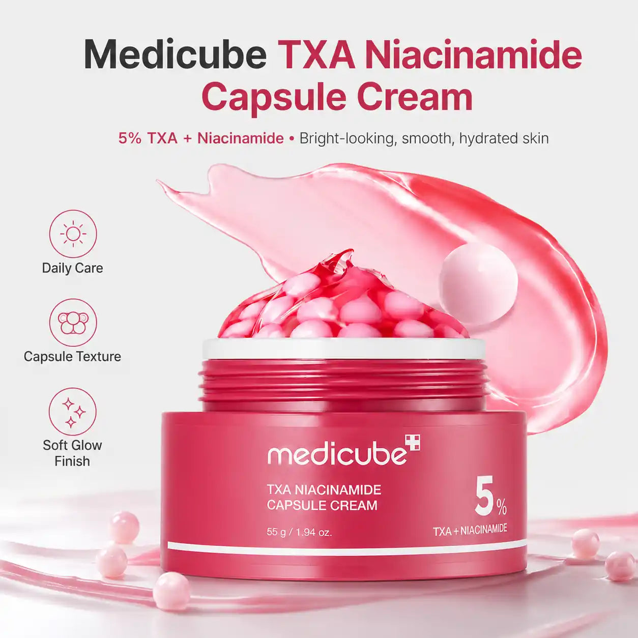 Medicube TXA Niacinamide Capsule Cream 55g