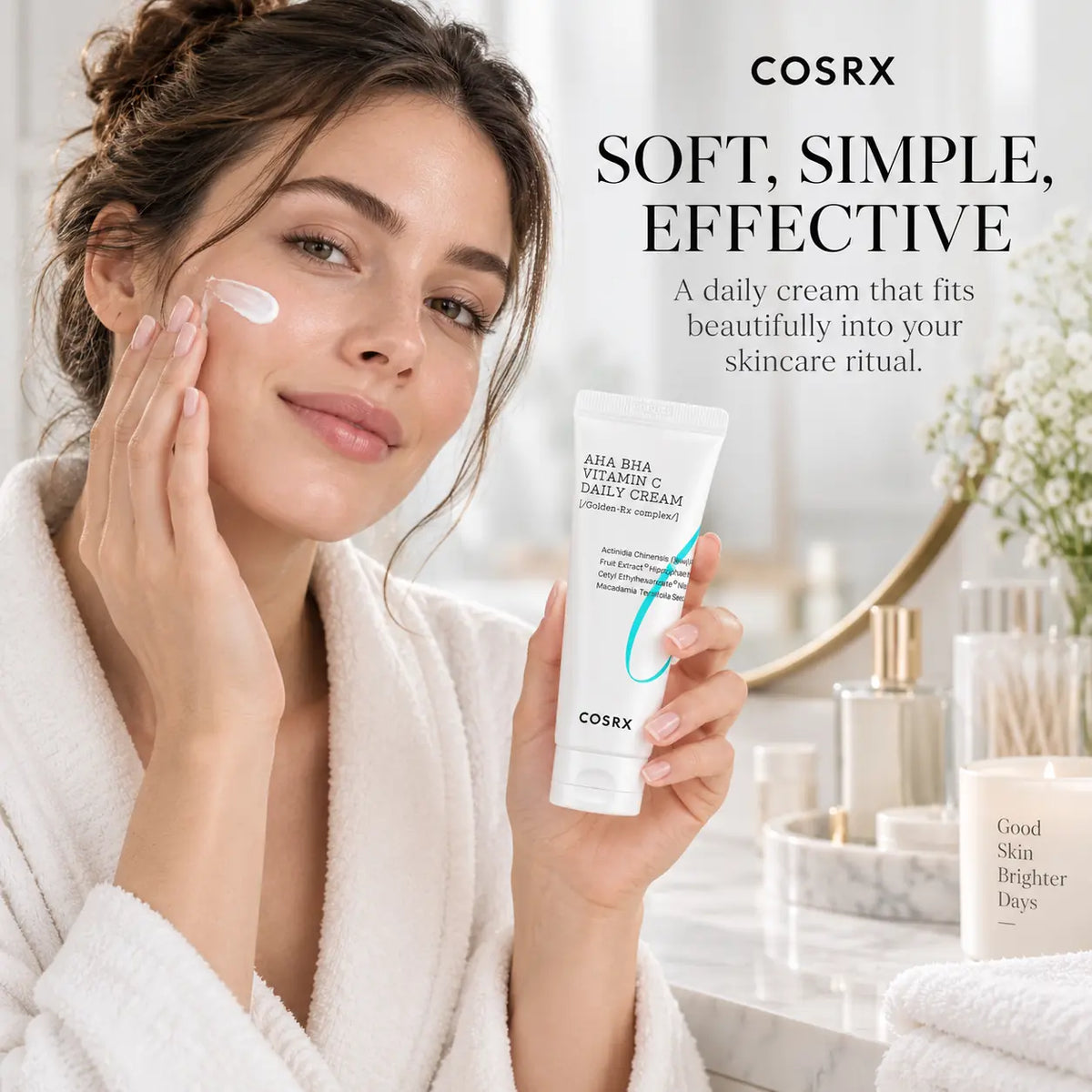 COSRX Refresh AHA BHA Vitamin C Daily Cream 50ml