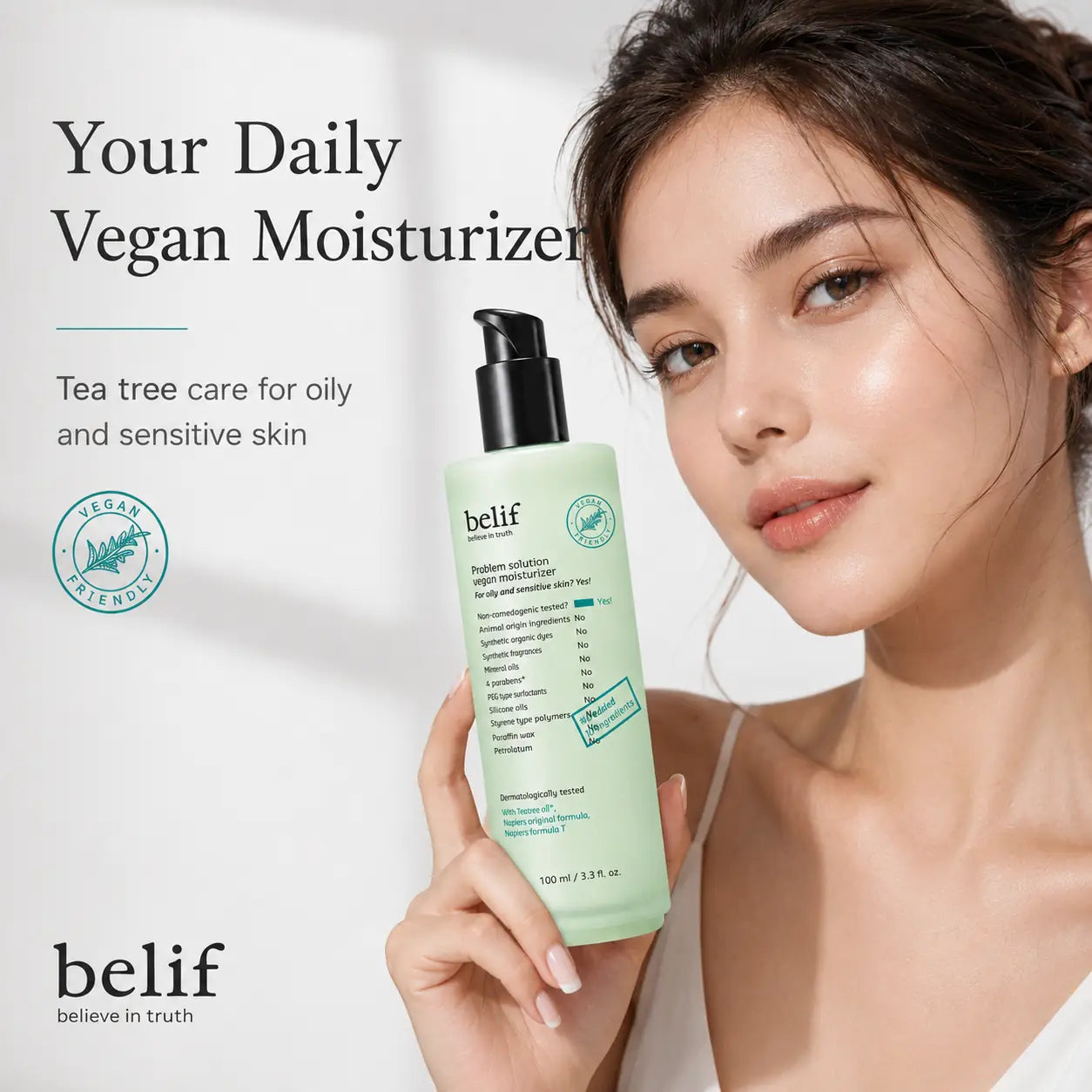 belif Problem Solution Vegan Moisturizer 100ml