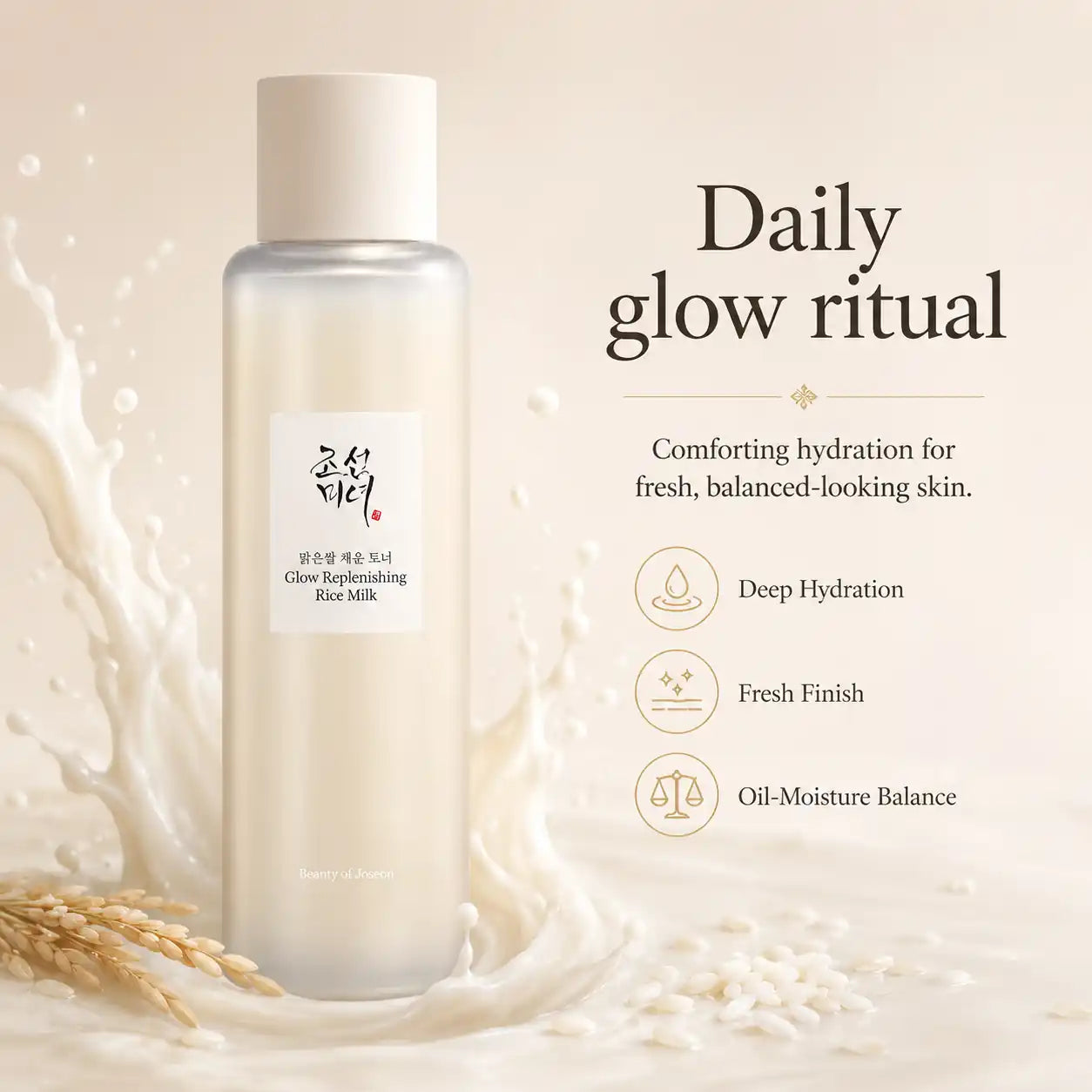 Beauty of Joseon Glow Replenishing Rice Milk Toner 150ml