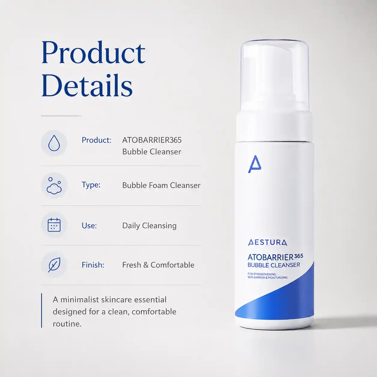 AESTURA Atobarrier 365 Bubble Cleanser 150ml