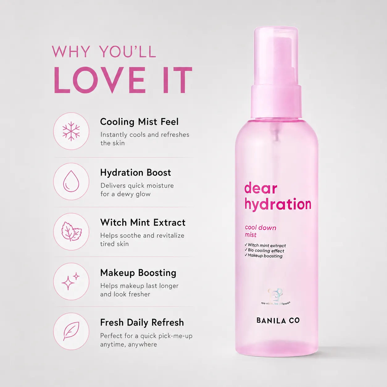 Banila Co Dear Hydration Cool Down Mist 99ml