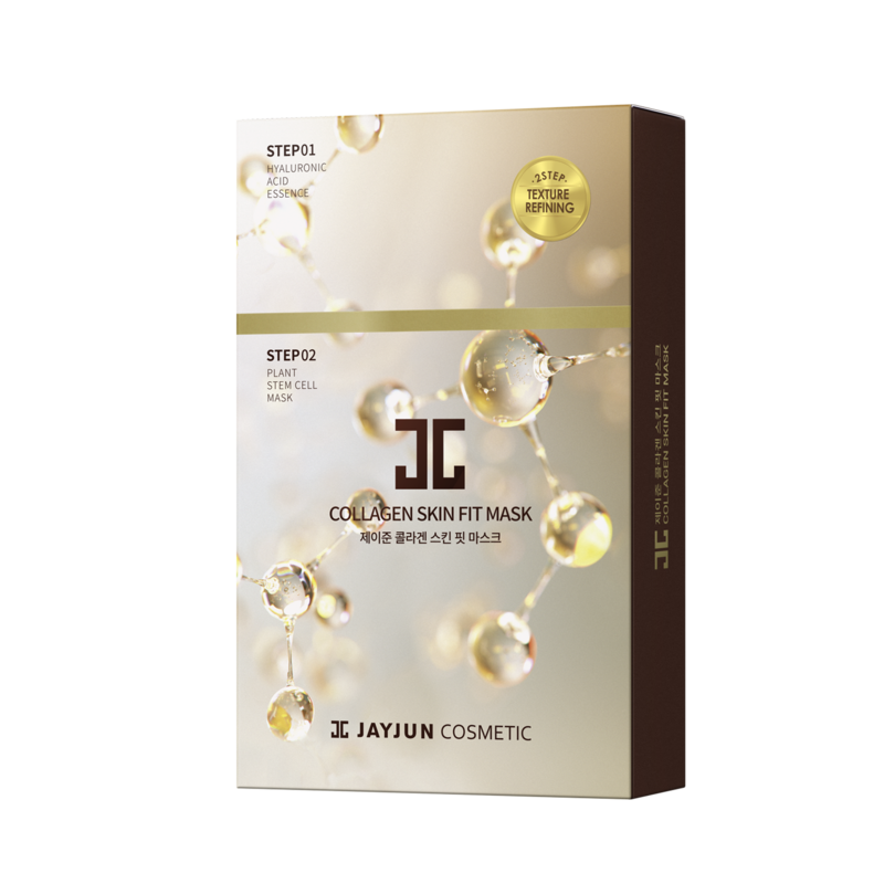 JAYJUN Collagen Skin Fit Mask 10pcs Korean skincare product image