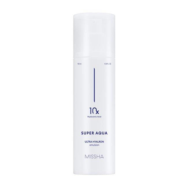 MISSHA Super Aqua Ultra Hyalron Emulsion 130ml Korean moisturizer product image