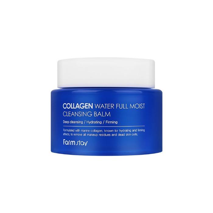 Farmstay Collagen Water Full Moist Cleansing Balm 95ml Korean cleanser product image
