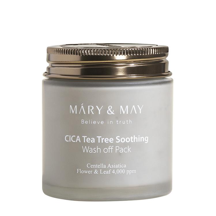 Mary&May CICA TeaTree Soothing Wash Off Pack 125g Korean skincare product image