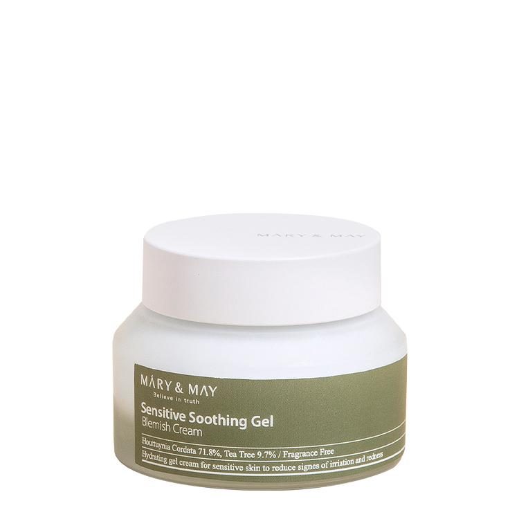 Mary&May Sensitive Soothing Gel Cream 70g Korean skincare product image
