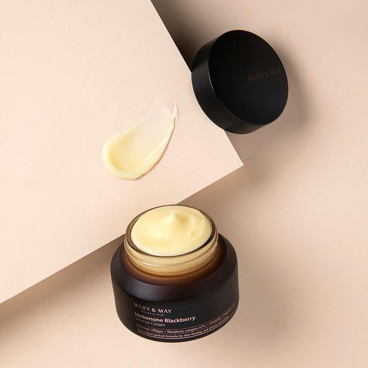 Mary&May Idebenone Blackberry Intense Cream 70g Korean skincare product image