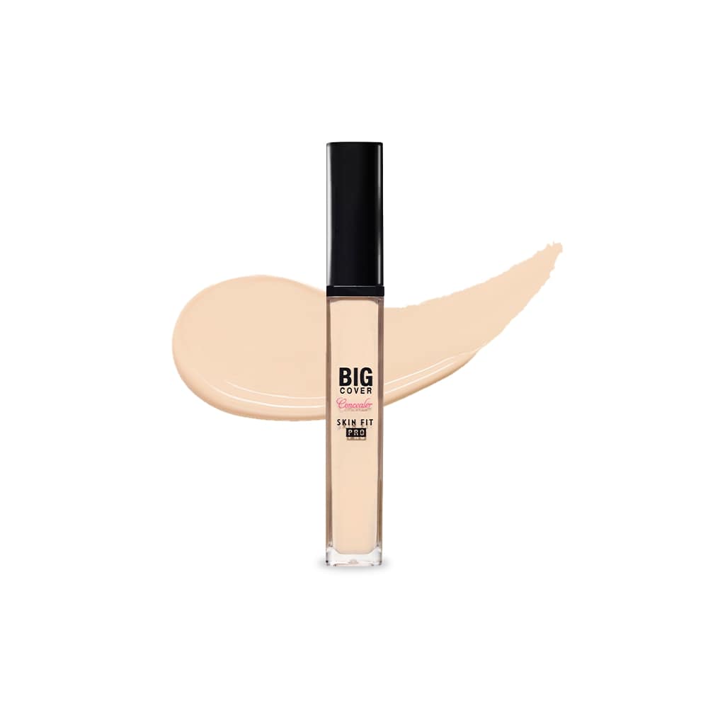 ETUDE Big Cover Skin Fit Concealer Pro #NEUTRAL Vanilla N03 7g K-beauty makeup product image