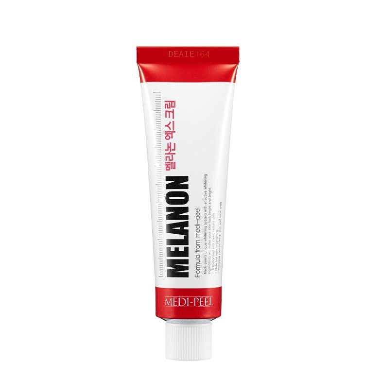 MEDI-PEEL Melanon X Cream 30ml packaging, Korean brightening cream for dark marks