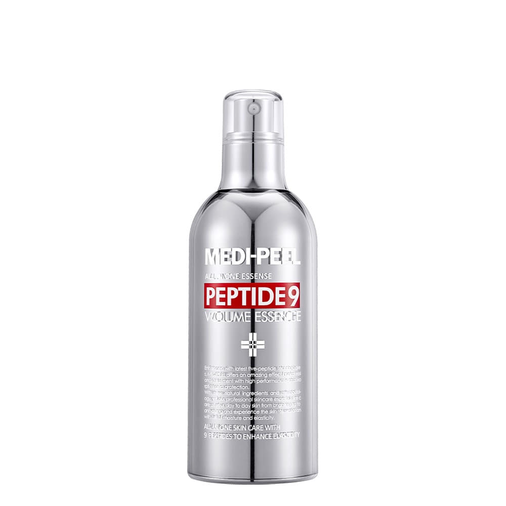 MEDI-PEEL Peptide 9 Volume All-in-One Essence 100ml packaging, Korean anti aging bubble essence