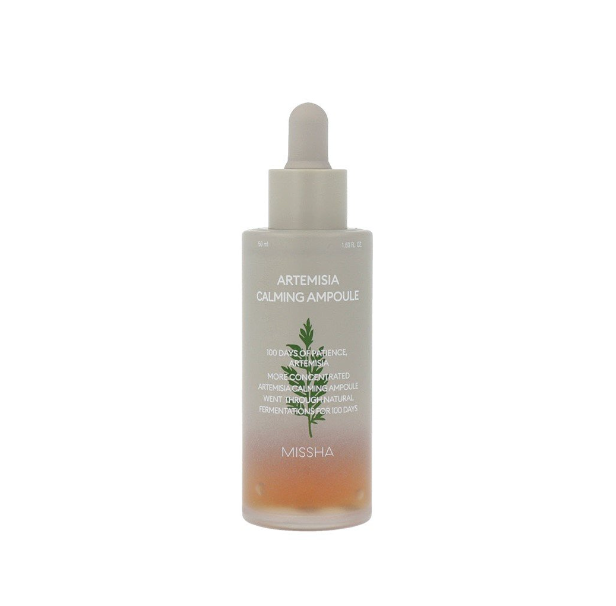 MISSHA Artemisia Calming Ampuole 50ml Korean skincare product image