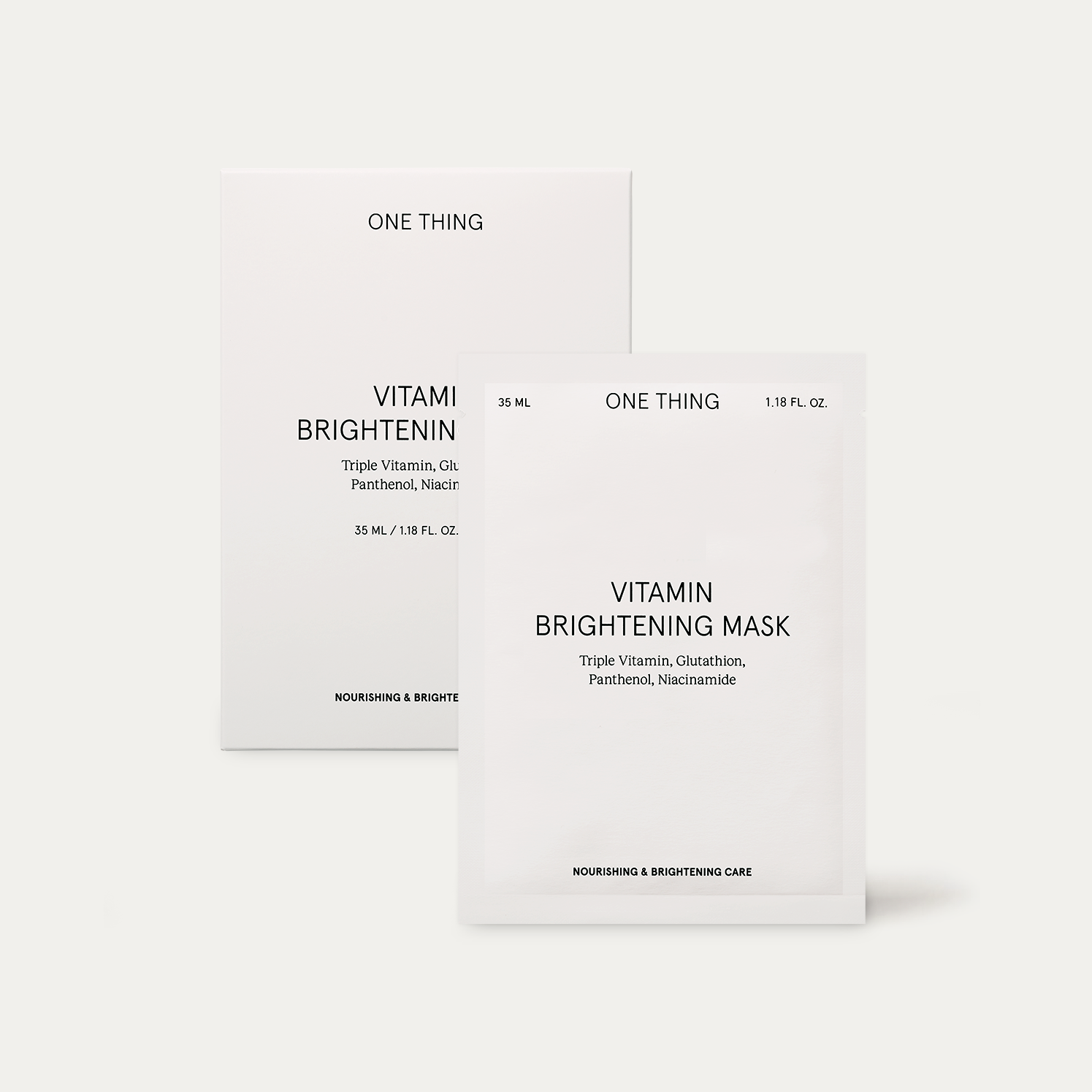 Onething Vitamin Brightning Mask 35ml x 5pcs - Onething Face Mask product image