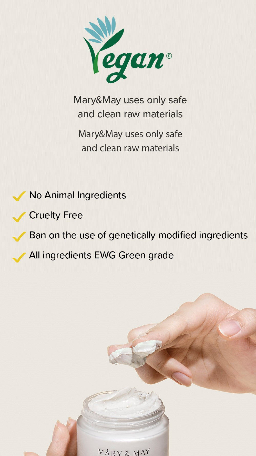 Mary&May Lemon Niacinamide Glow Wash Off Pack 125g Korean skincare product image