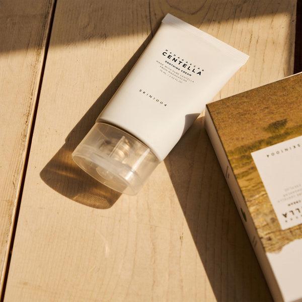 SKIN1004 Madagascar Centella Soothing Cream 2 Size Korean moisturizer product image